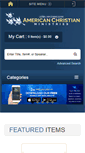 Mobile Screenshot of americanchristianministries.org